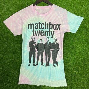 Matchbox 20 Tie-Dye Rock T-shirt size Small